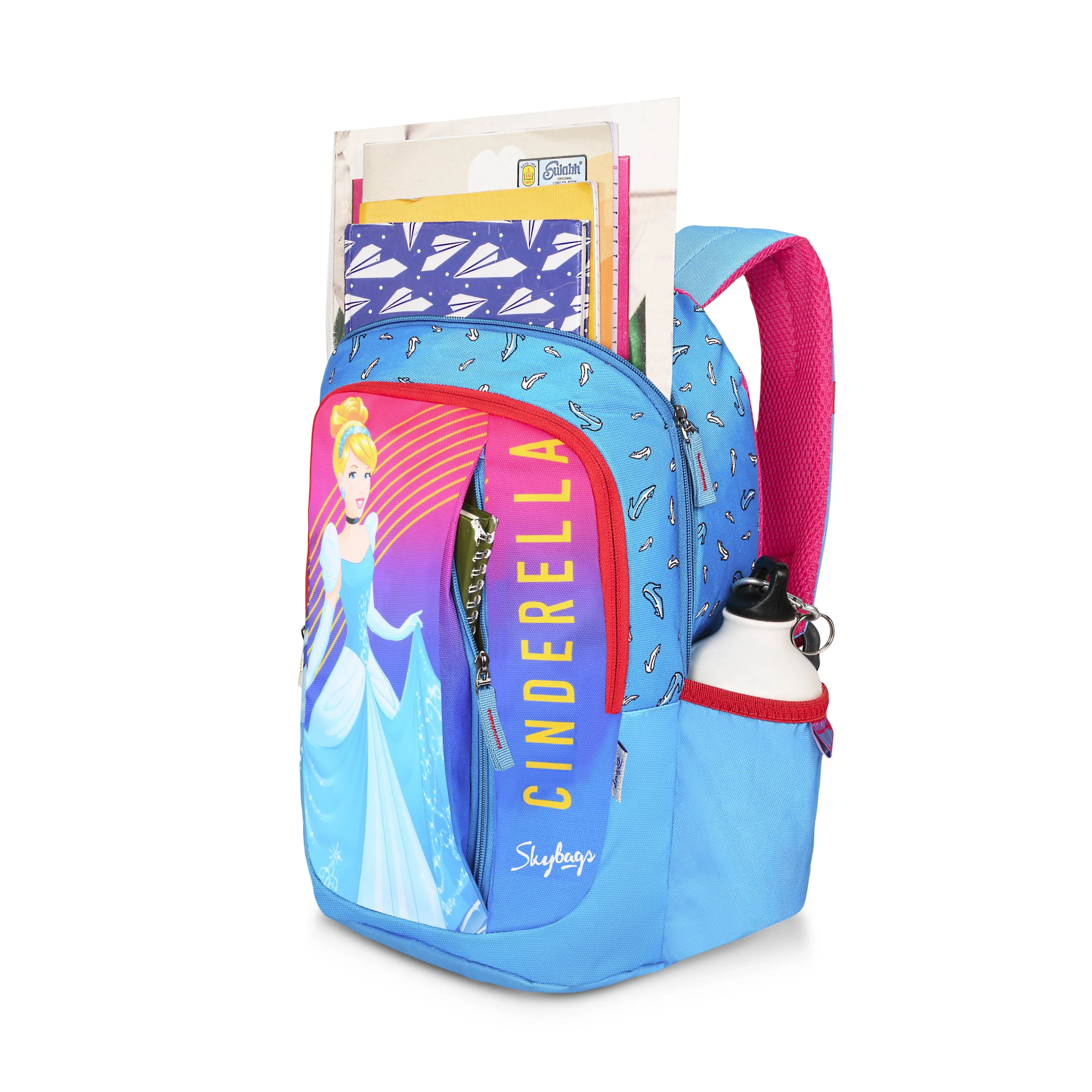 Skybags Cinderella Champ  01 School Backpack Blue