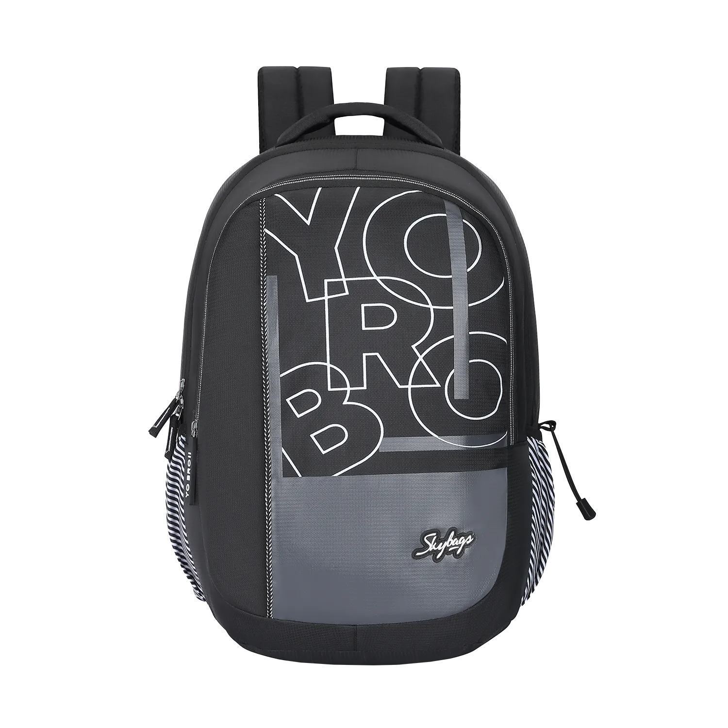 Skybags KLAN 03  SCHOOL BACKPACK BLACK