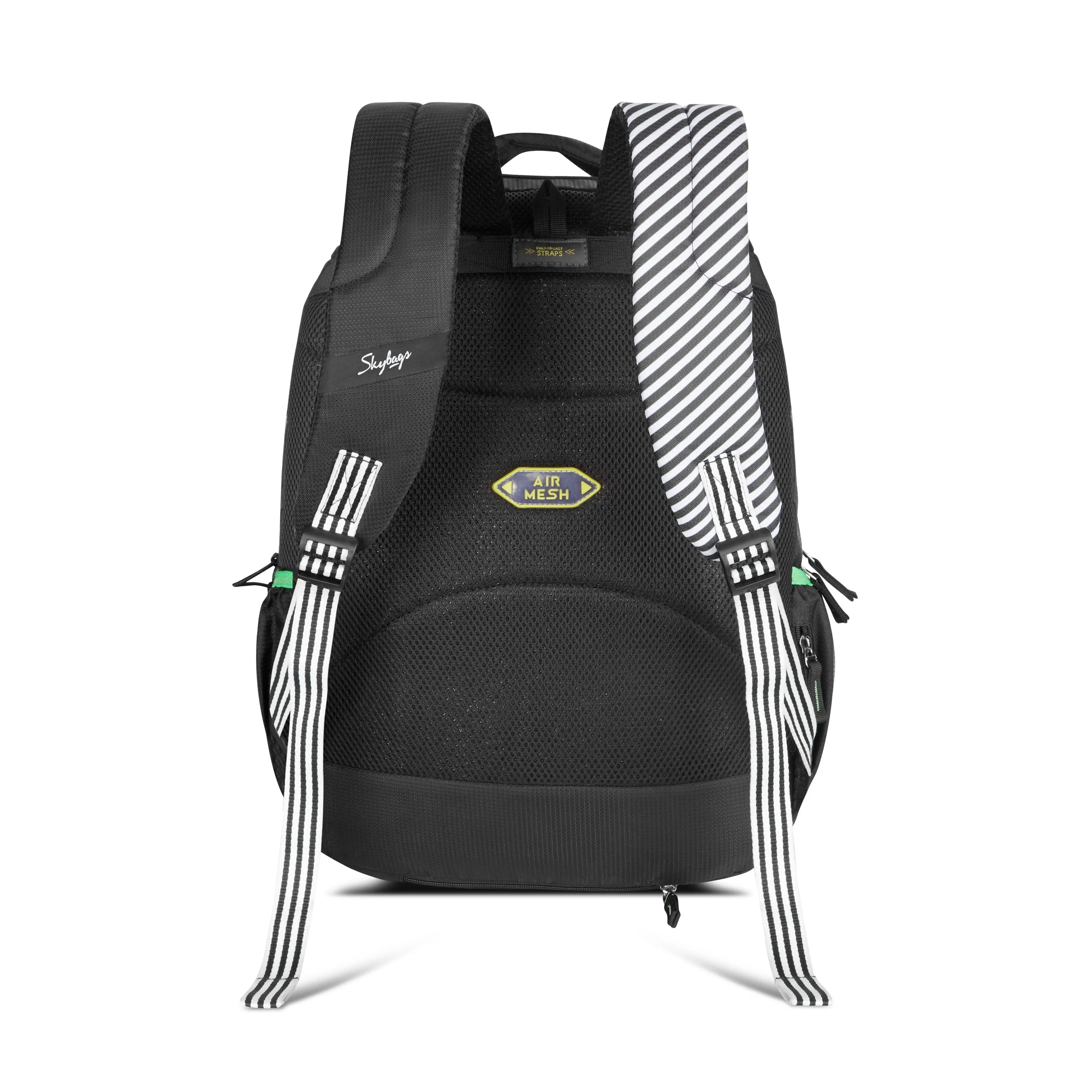 Skybags KLAN PLUS 01  SCHOOL BACKPACK BLACK