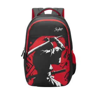 Skybags KYRO 02 SCBP KATANA RED BLACK