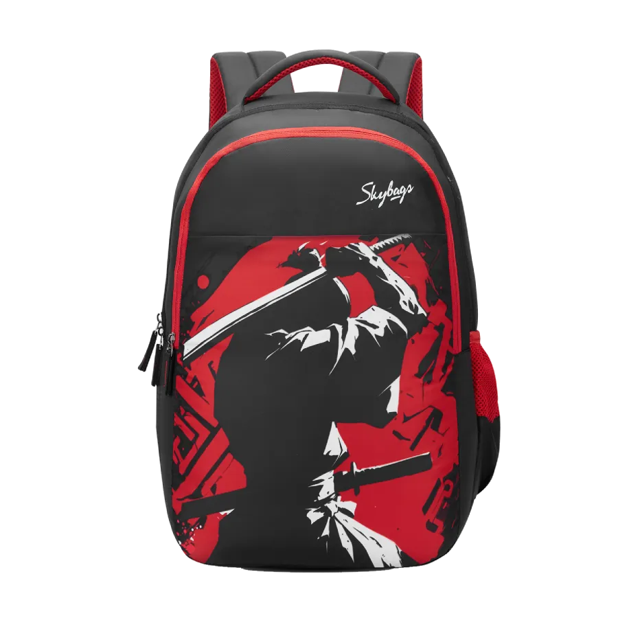 Skybags KYRO 02 SCBP KATANA RED BLACK