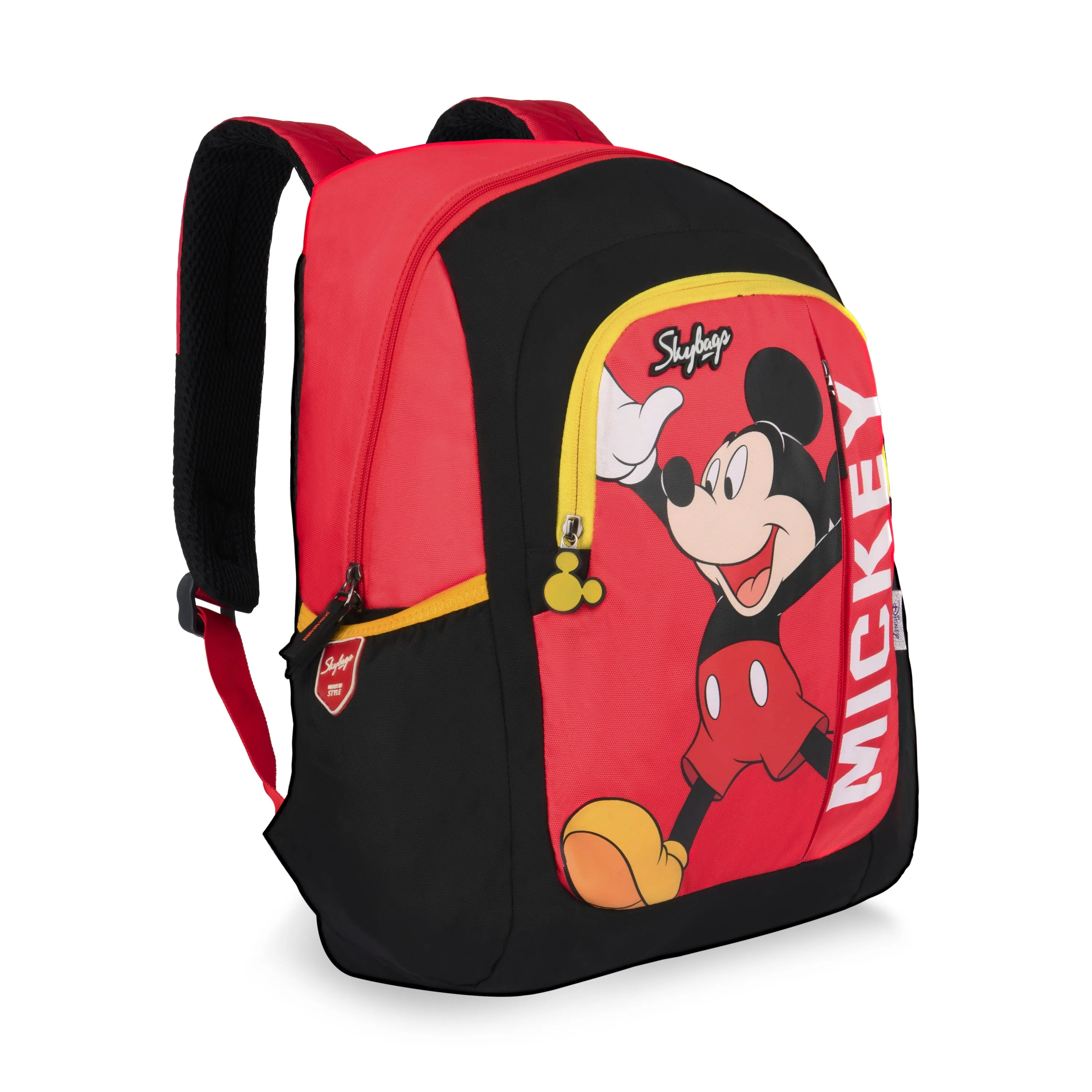 Skybags Mickey Champ  03 School Bp Red And Black