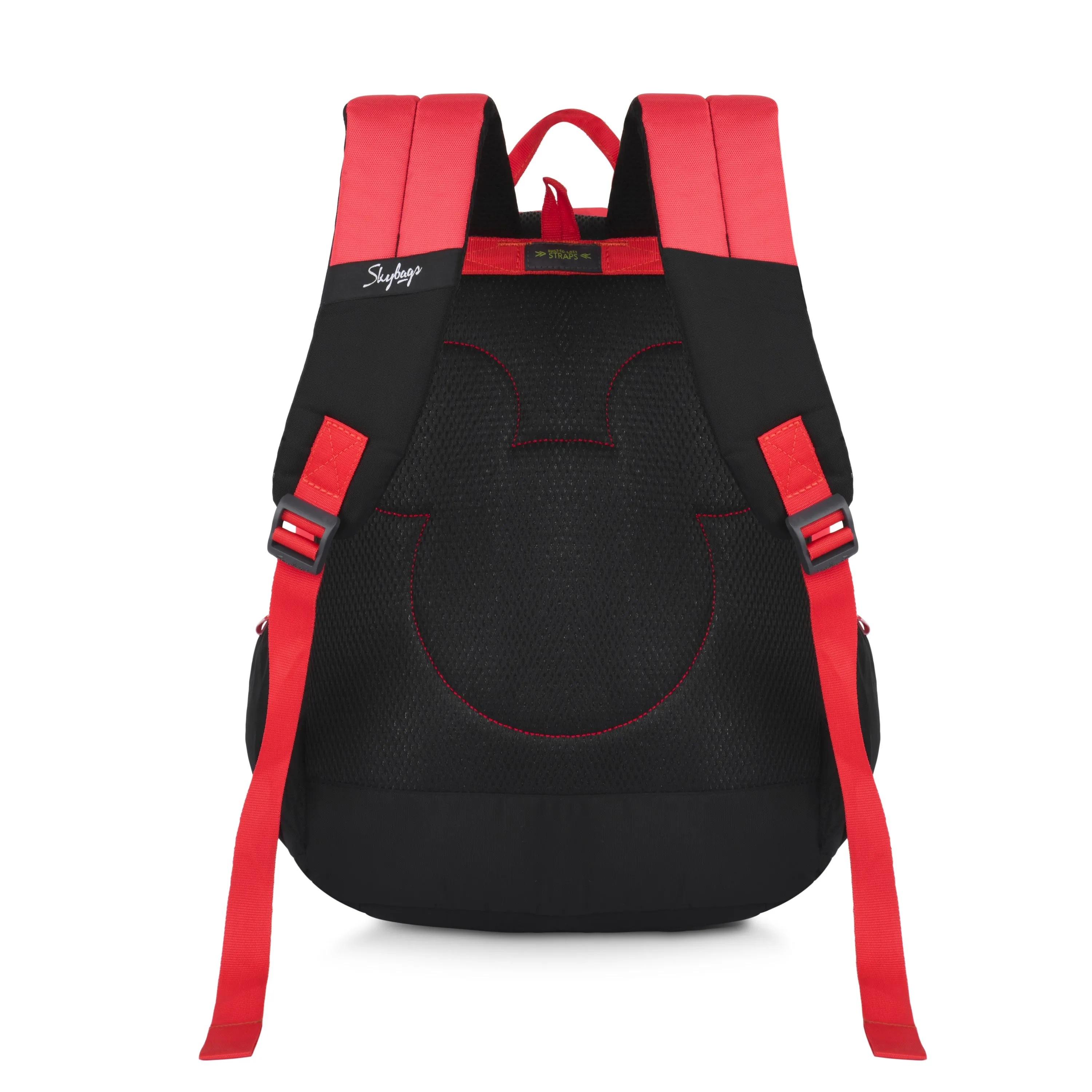 Skybags Mickey Champ  03 School Bp Red And Black