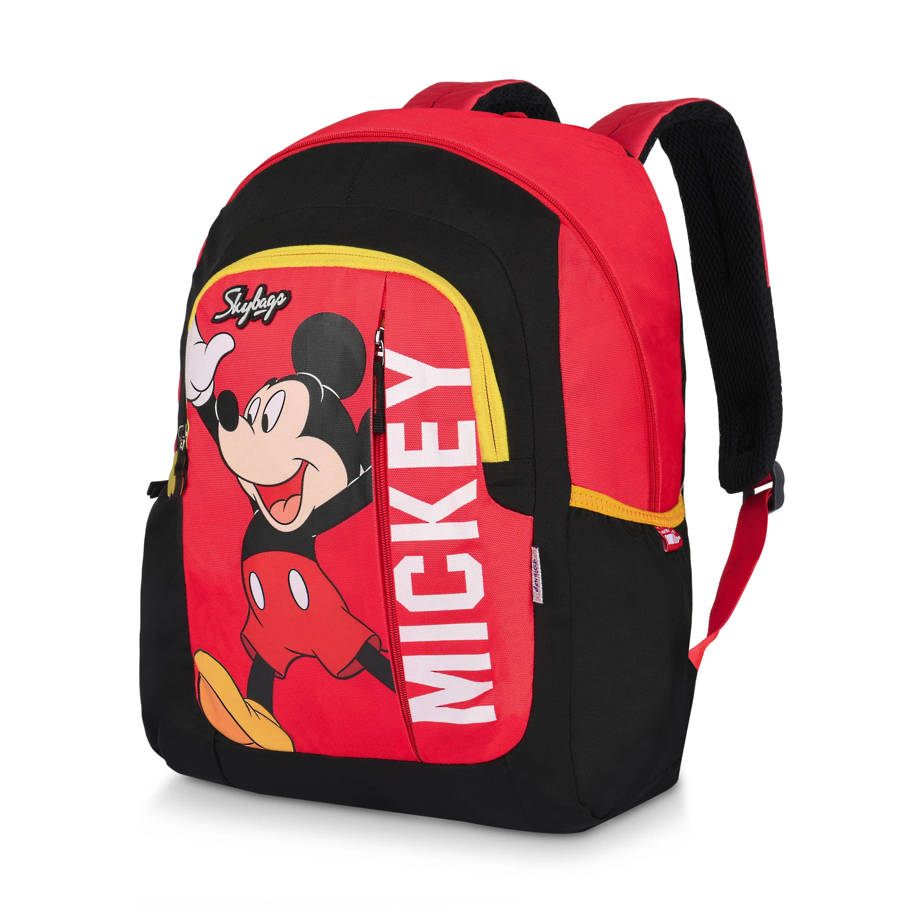 Skybags Mickey Champ  03 School Bp Red And Black