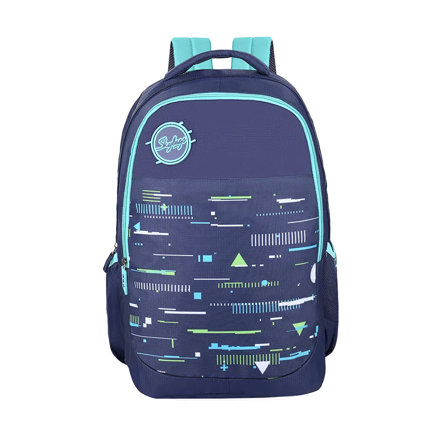 Skybags Squad 07  School Backpack Indigo
