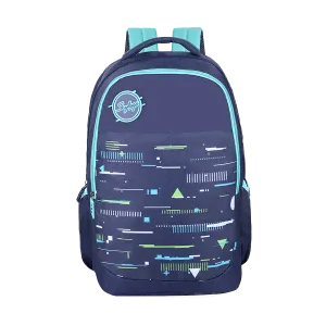 Skybags Squad 07  School Backpack Indigo