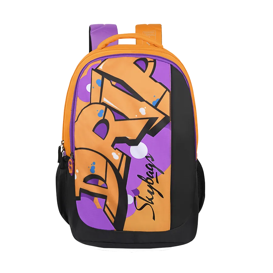 Skybags Squad Pro 03  School Backpack Orange