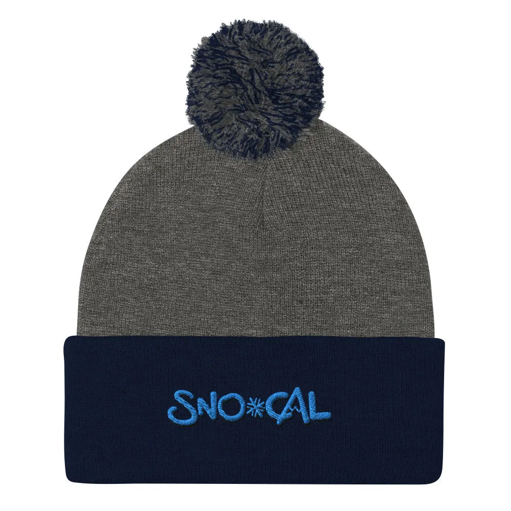Sno Cal Pom-Pom Beanie