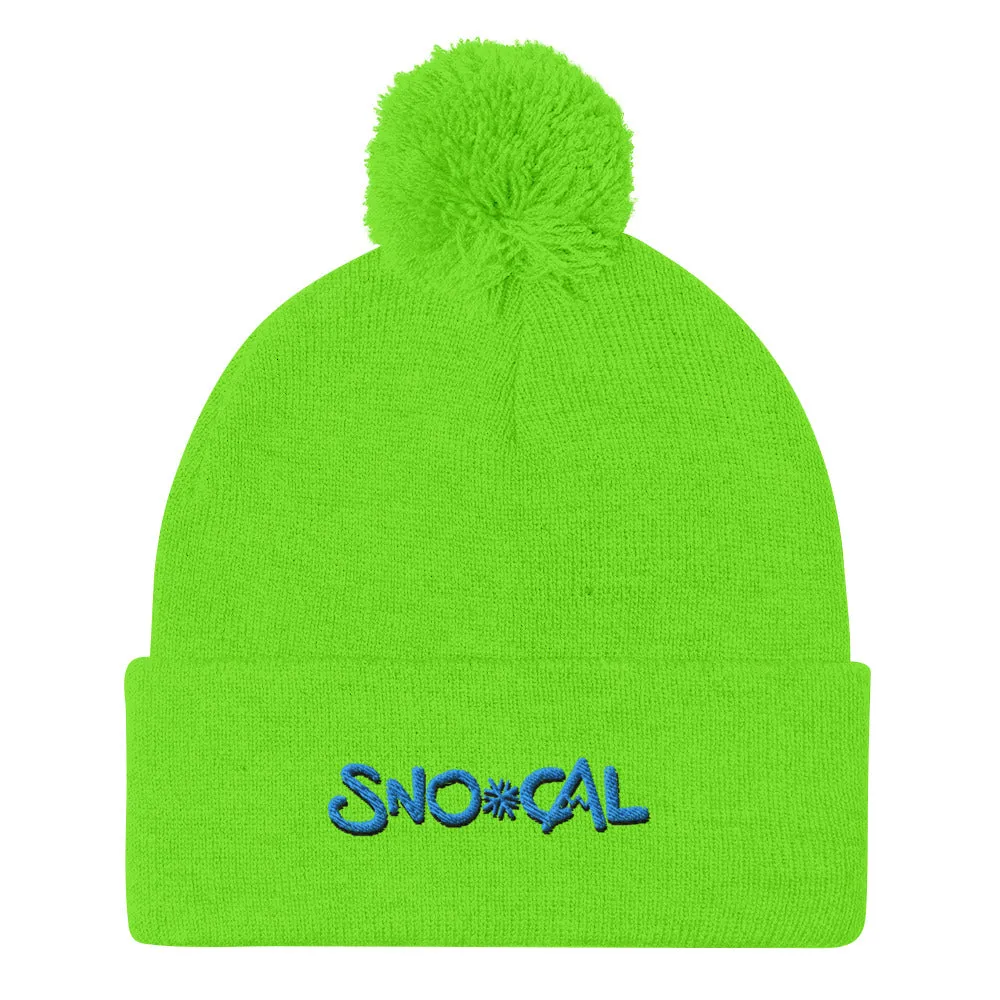 Sno Cal Pom-Pom Beanie