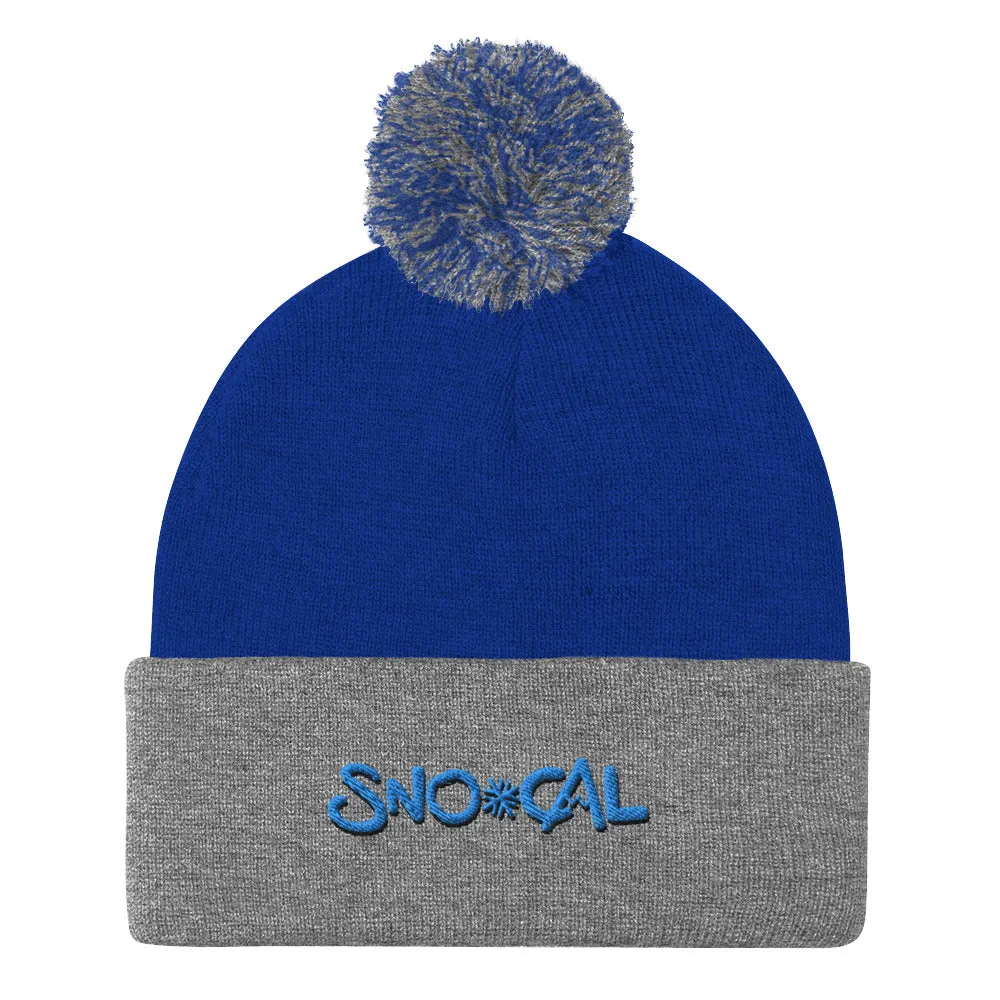 Sno Cal Pom-Pom Beanie