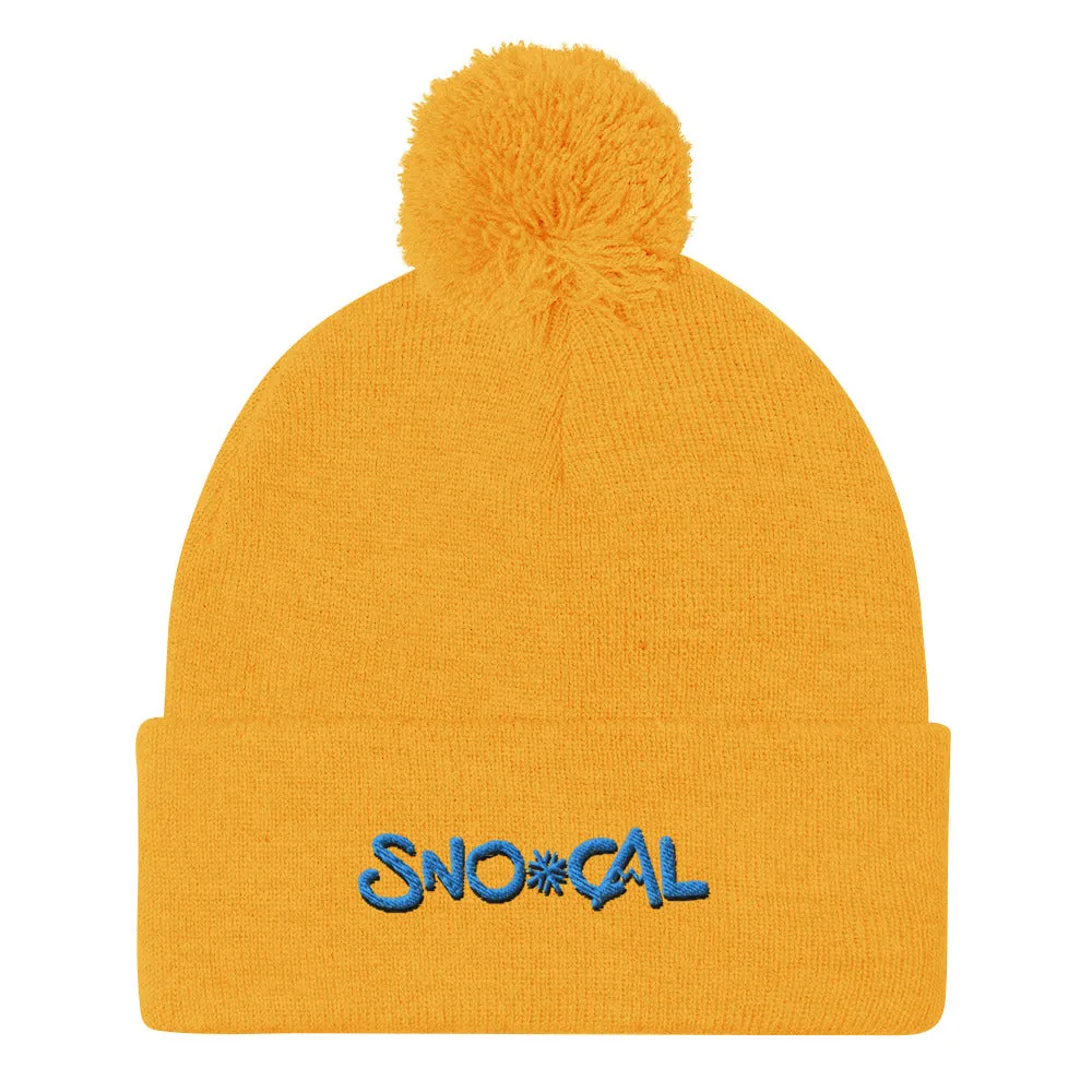 Sno Cal Pom-Pom Beanie