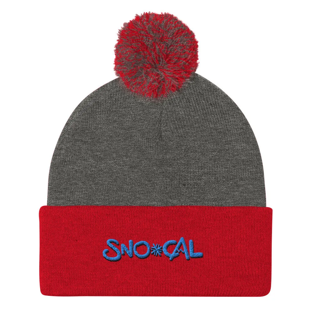 Sno Cal Pom-Pom Beanie