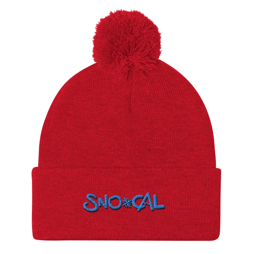 Sno Cal Pom-Pom Beanie