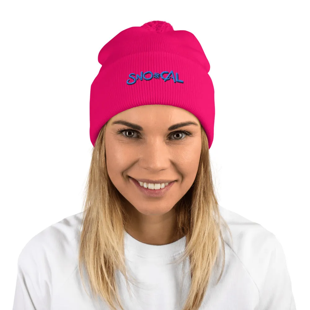 Sno Cal Pom-Pom Beanie