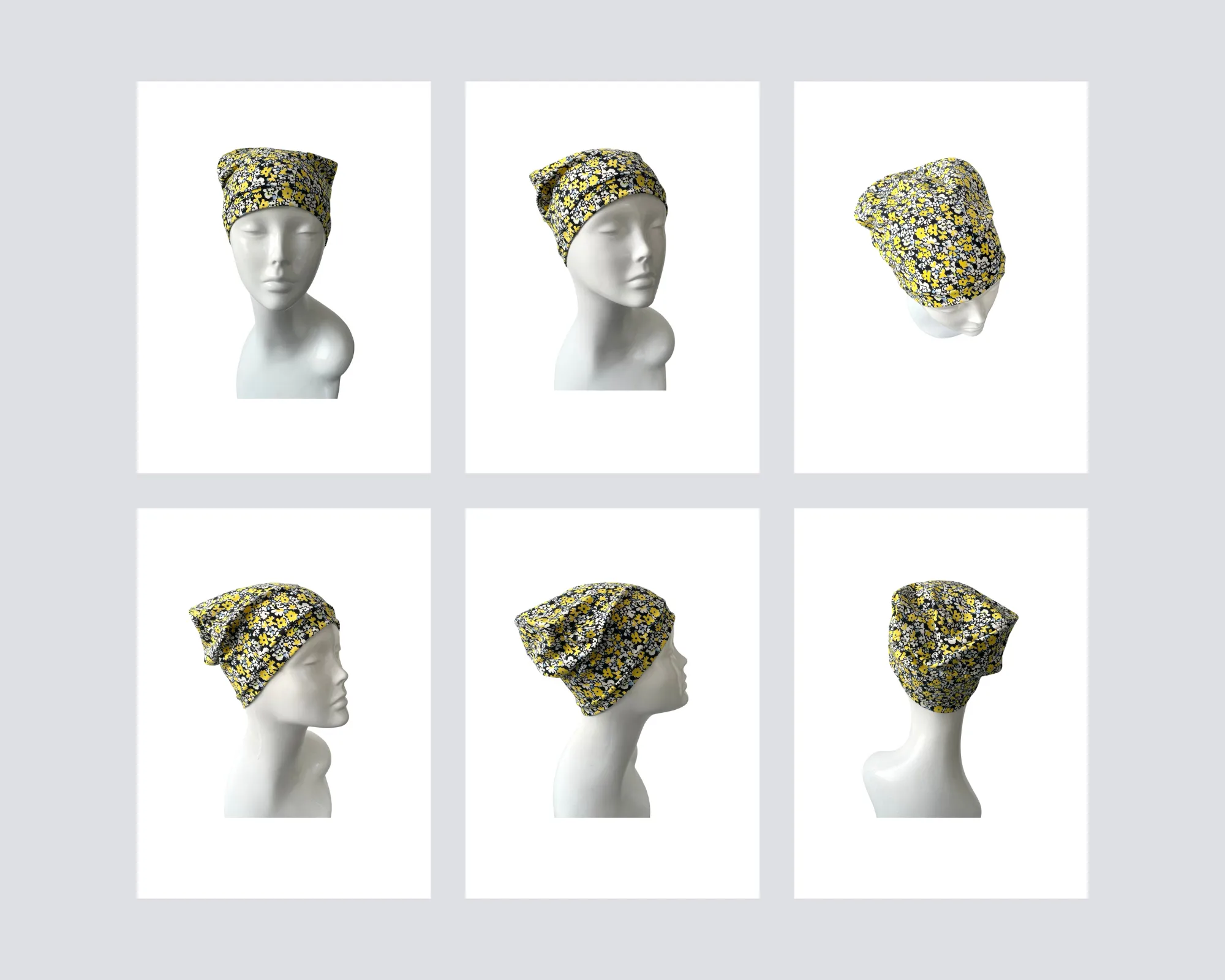 Soft Colourful Slouchy Beanie Hats