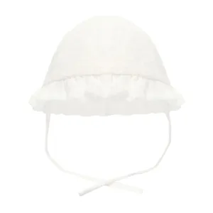 Soft Touch Broderie Anglaise Sun Hat