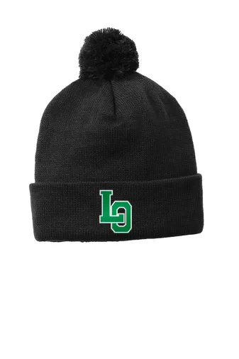 Solid Pom Pom Beanie