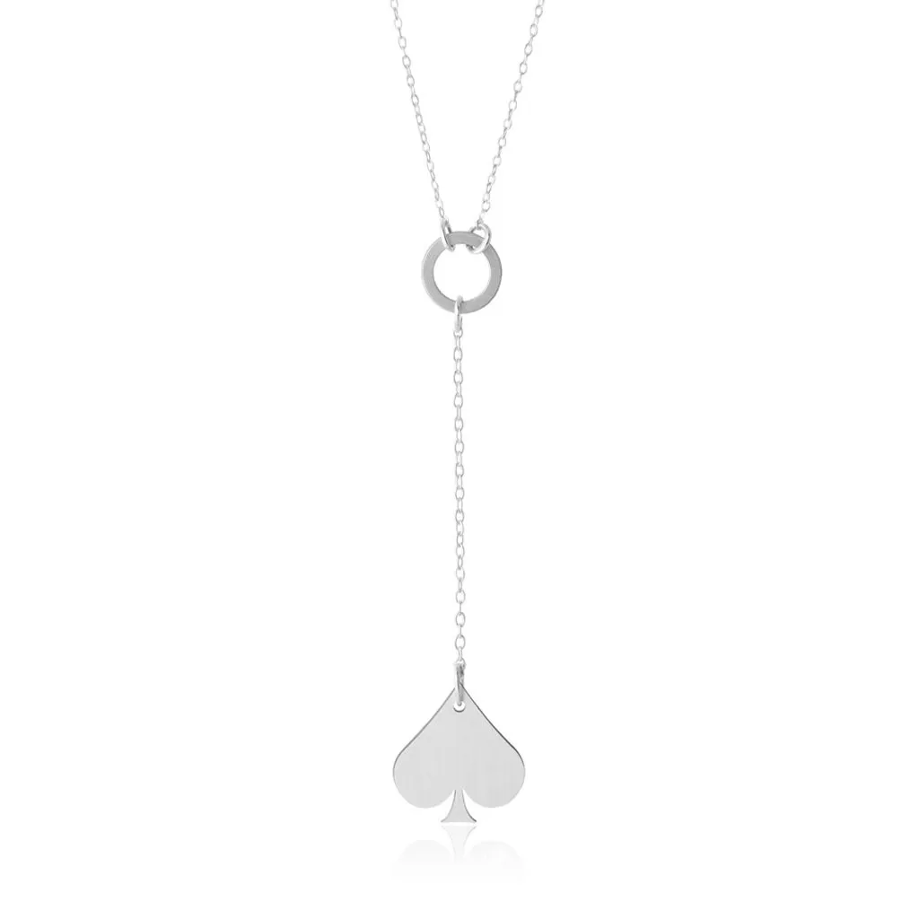 Spade Lariat Necklace - Vegas Series