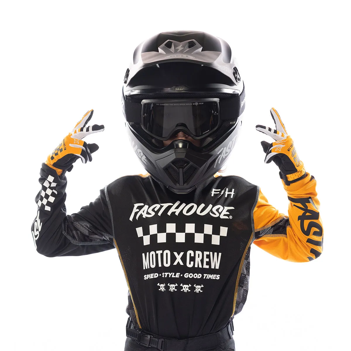 Speed Style Brute Youth Glove - Amber