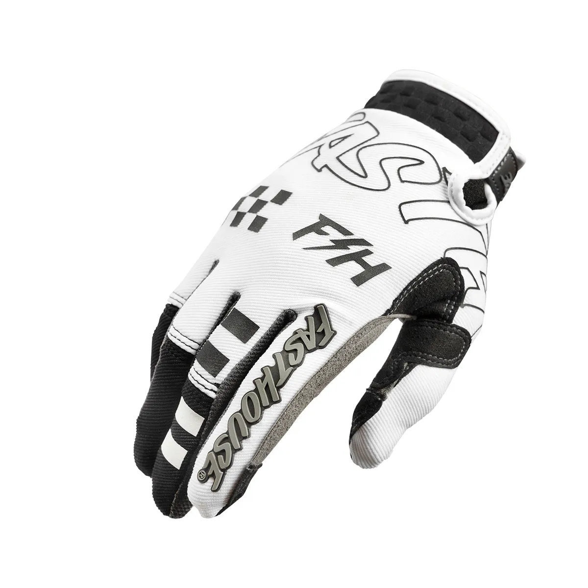 Speed Style Riot Youth Glove - White/Black