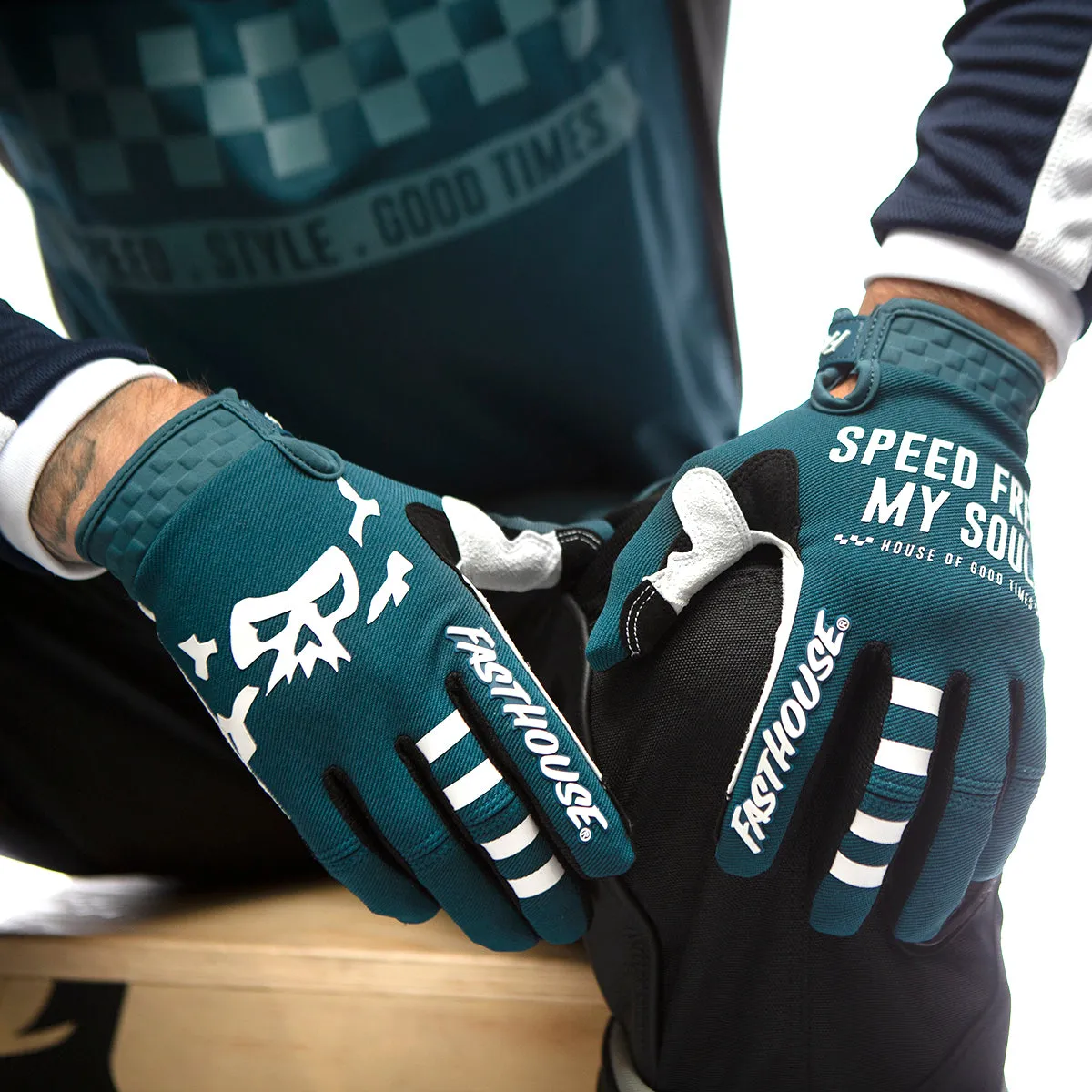 Speed Style Slammer Glove - Indigo