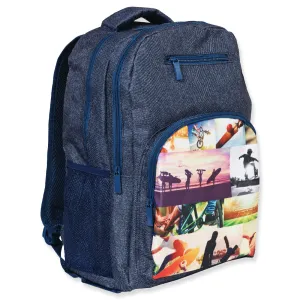 Spencil Backpack Sports Collage