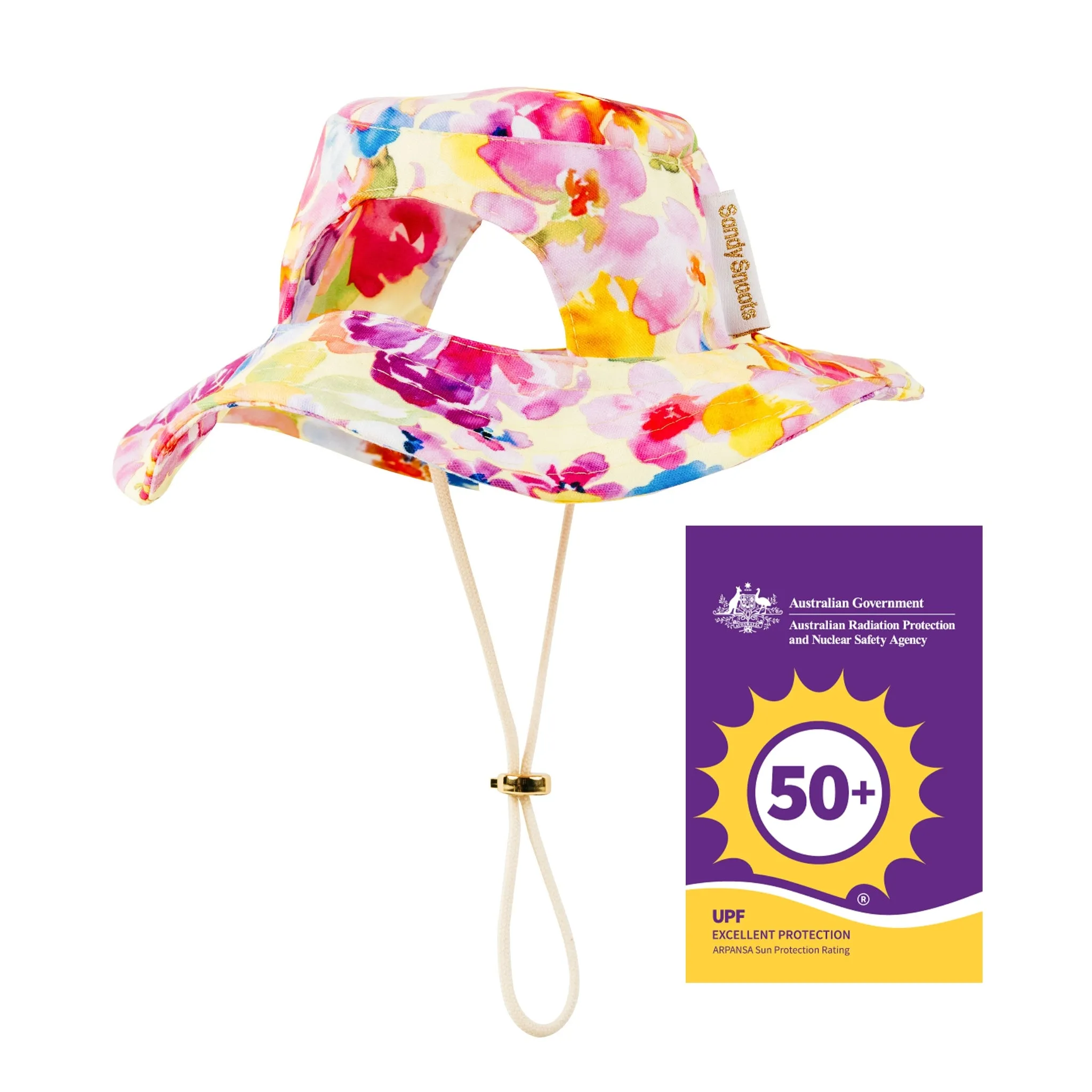Spring Burst Dog Bucket Hat