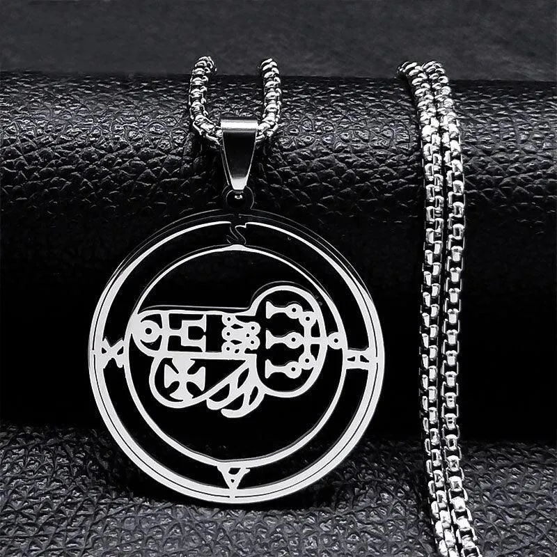 Stainless Steel Demon Seal Necklace