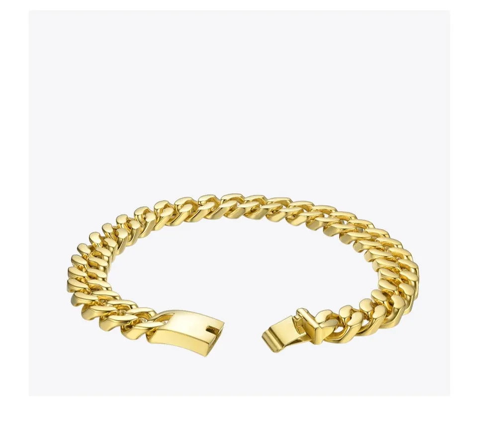 Stainless Steel Strong Link Chain Chokers Necklace For Women