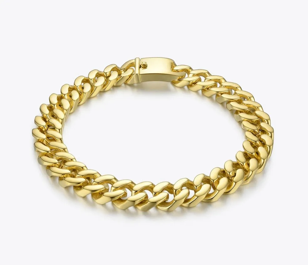 Stainless Steel Strong Link Chain Chokers Necklace For Women