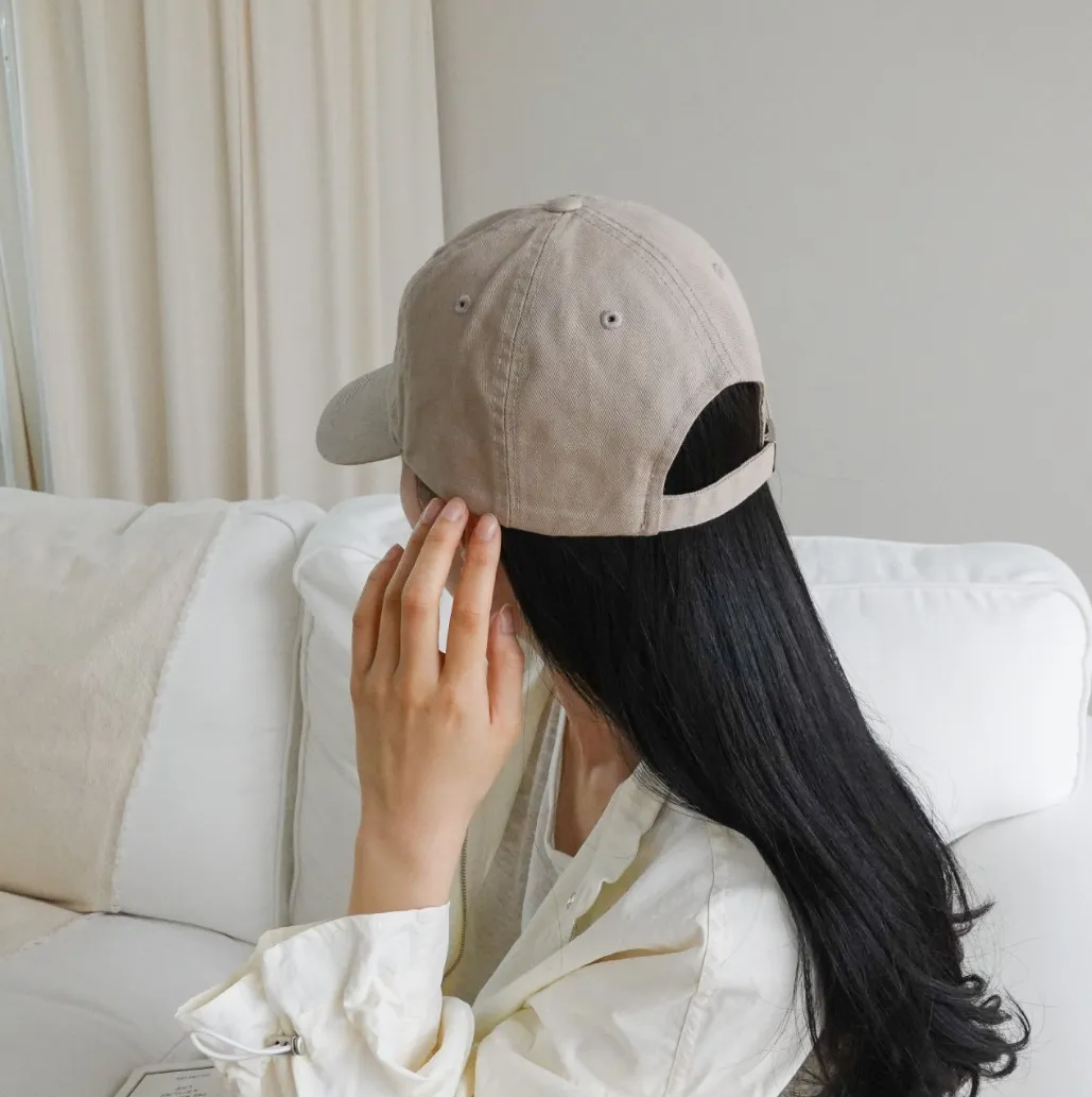 [Steady Seller] Cotton C LETTER BALL CAP