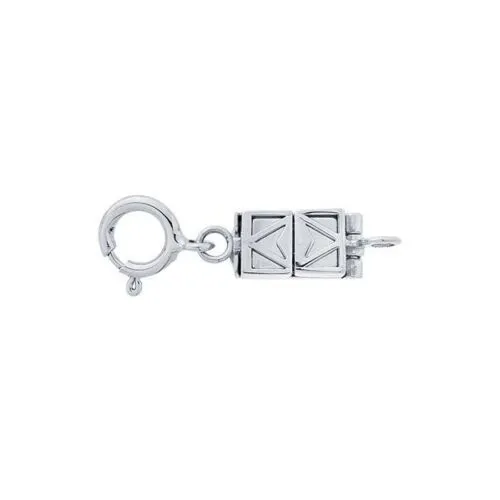Sterling Silver Filigree Magnetic Clasp Converter