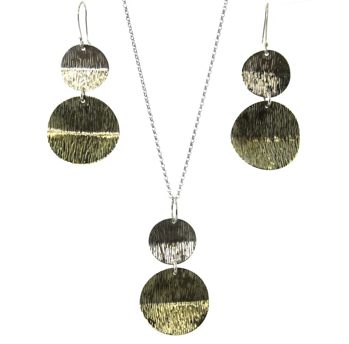 Sterling Silver Necklace & Earring Set