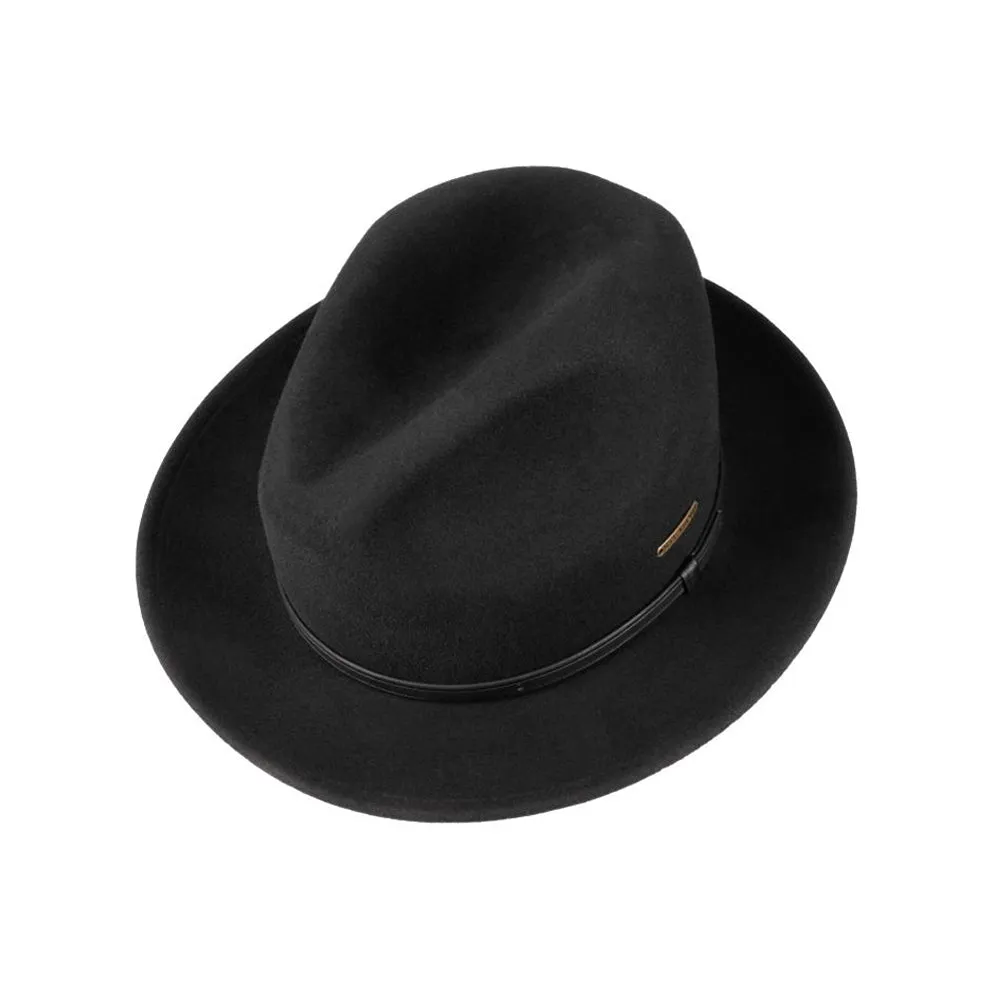 Stetson - Calhan Vitafelt Hat - Fedora - Black