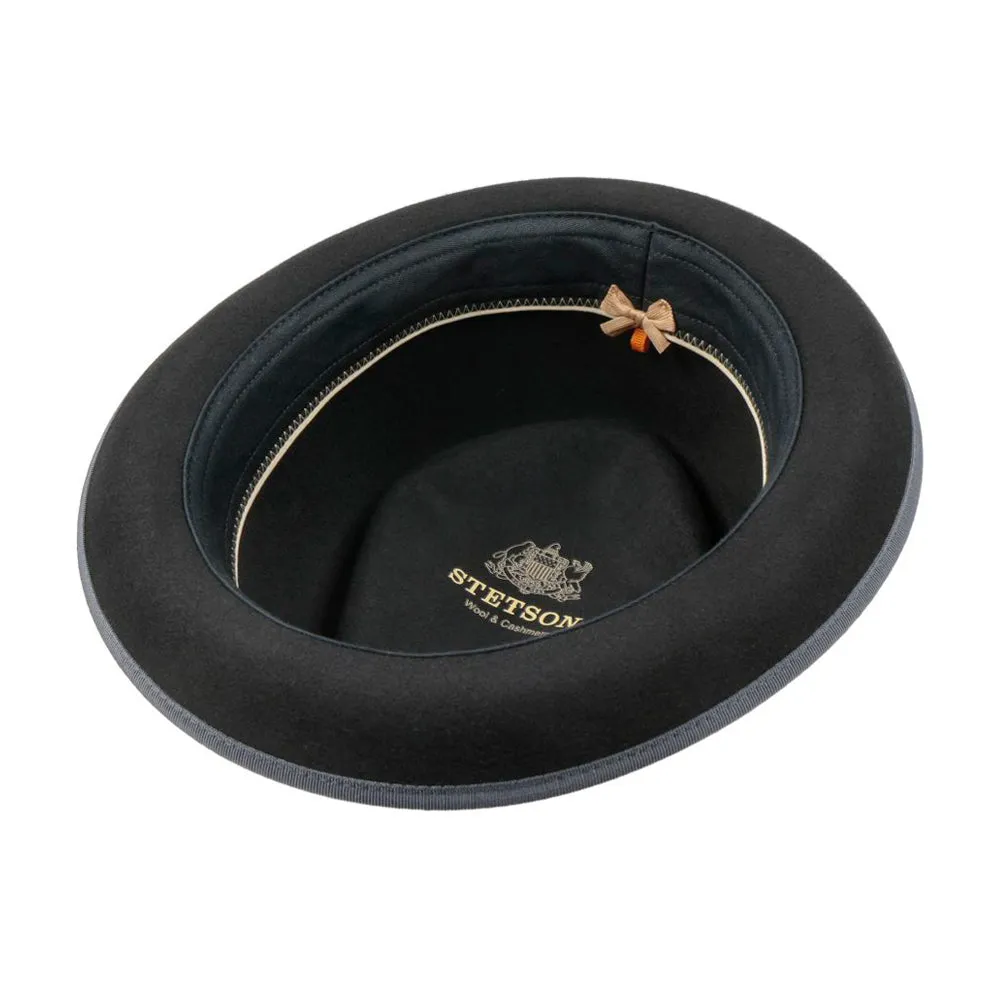 Stetson - Hulett Diamond Wool Hat - Fedora - Black