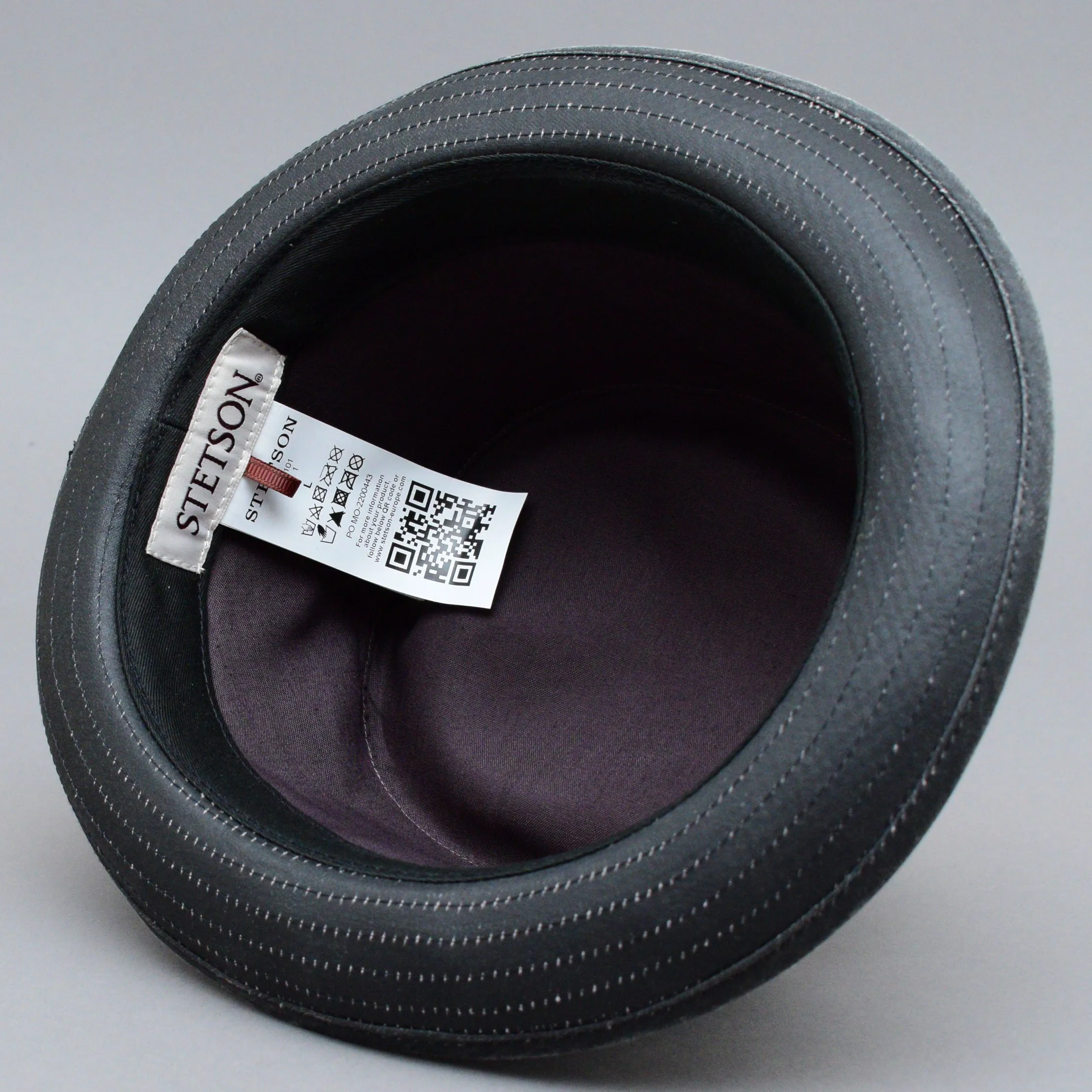 Stetson - Odenton Pork Pie Cloth Hat - Fedora - Brown