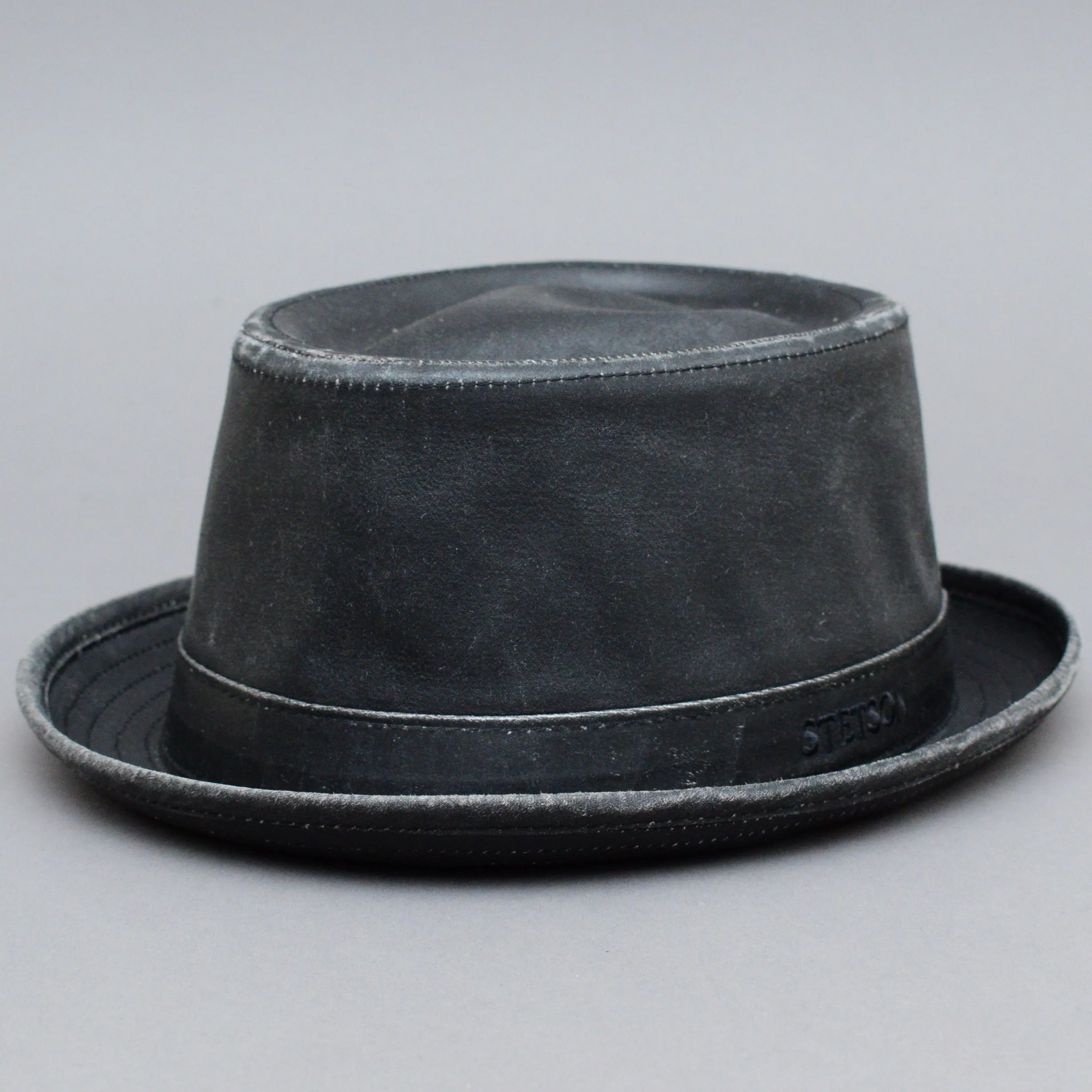 Stetson - Odenton Pork Pie Cloth Hat - Fedora - Brown