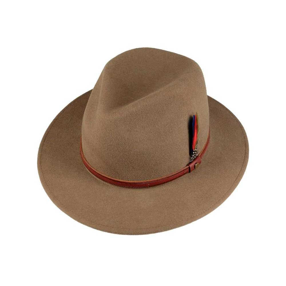 Stetson - Rantoul - Fedora/Traveller Hat - Olive