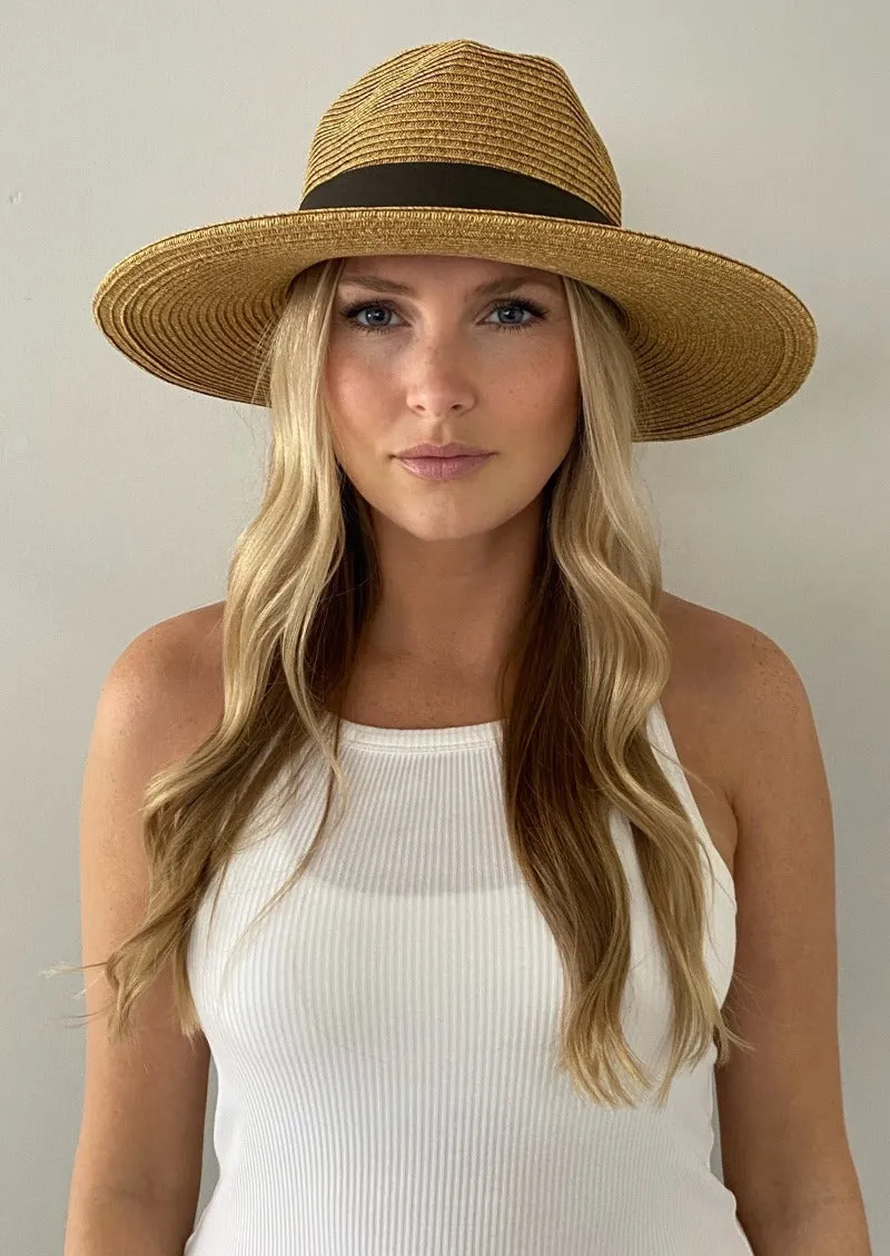 Stevie Fedora Hat Wide Brim
