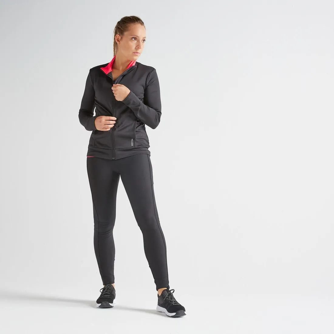 Straight-Cut Fitness Jacket
