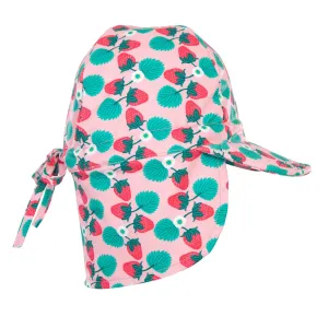 Strawberry Swim Flap Cap
