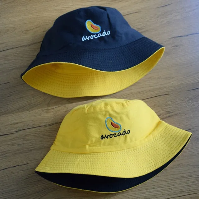 Summer  Bucket Hat for men women Fashion cotton reversible Bob Femme Caps Panama sad boys fold Sun  beach fisherman hat