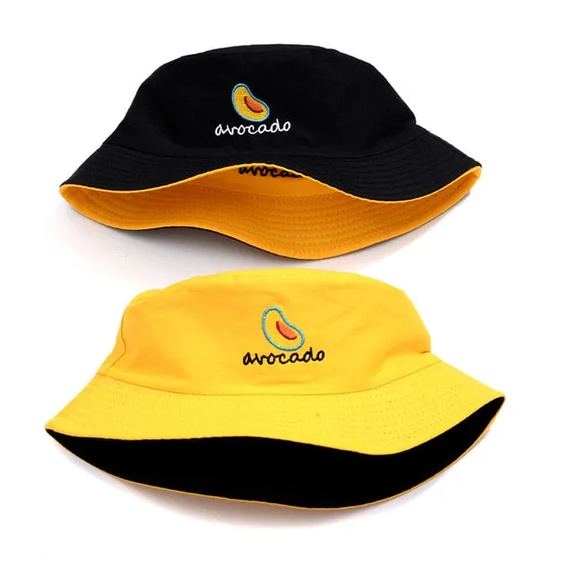 Summer  Bucket Hat for men women Fashion cotton reversible Bob Femme Caps Panama sad boys fold Sun  beach fisherman hat