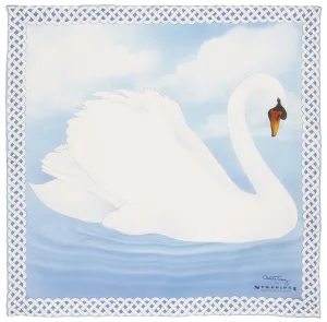 Swan Silk Scarf