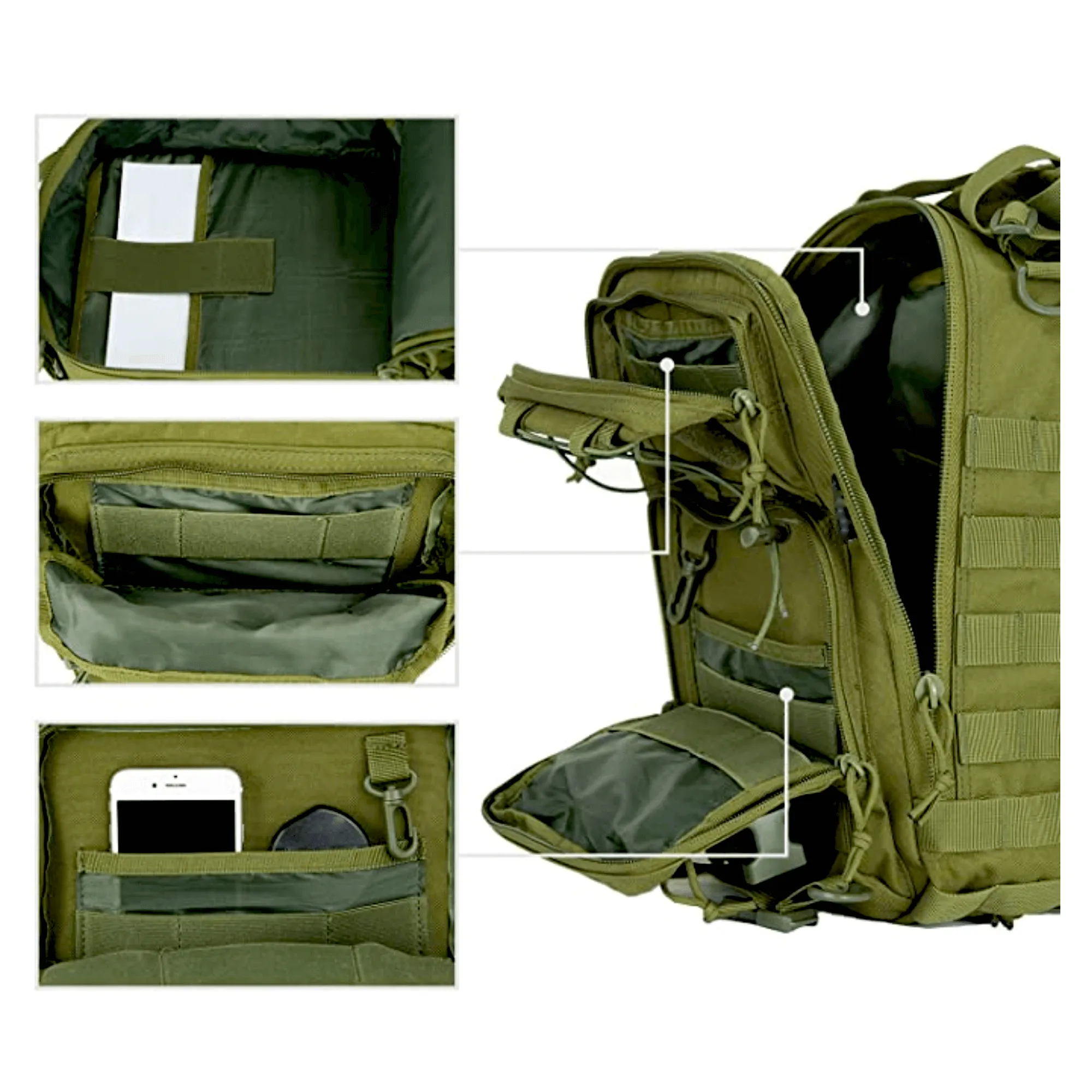 Tactical 15L Military Sling Backpack – Versatile, Durable, and Ready for Any Adventure