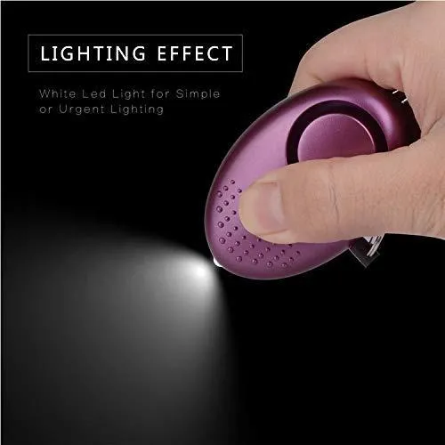 TAKECR Safe Sound Personal Alarm,2 or 3 Pack 140DB Security Alarm Safesound Keychain with LED Lights, Emergency Safety for Women, Men, Children, Elderly Self-Defense Light Women Kids (3)
