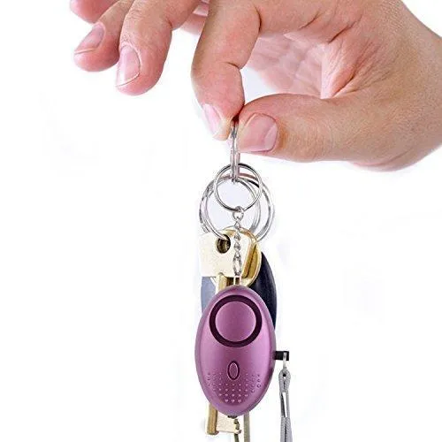 TAKECR Safe Sound Personal Alarm,2 or 3 Pack 140DB Security Alarm Safesound Keychain with LED Lights, Emergency Safety for Women, Men, Children, Elderly Self-Defense Light Women Kids (3)