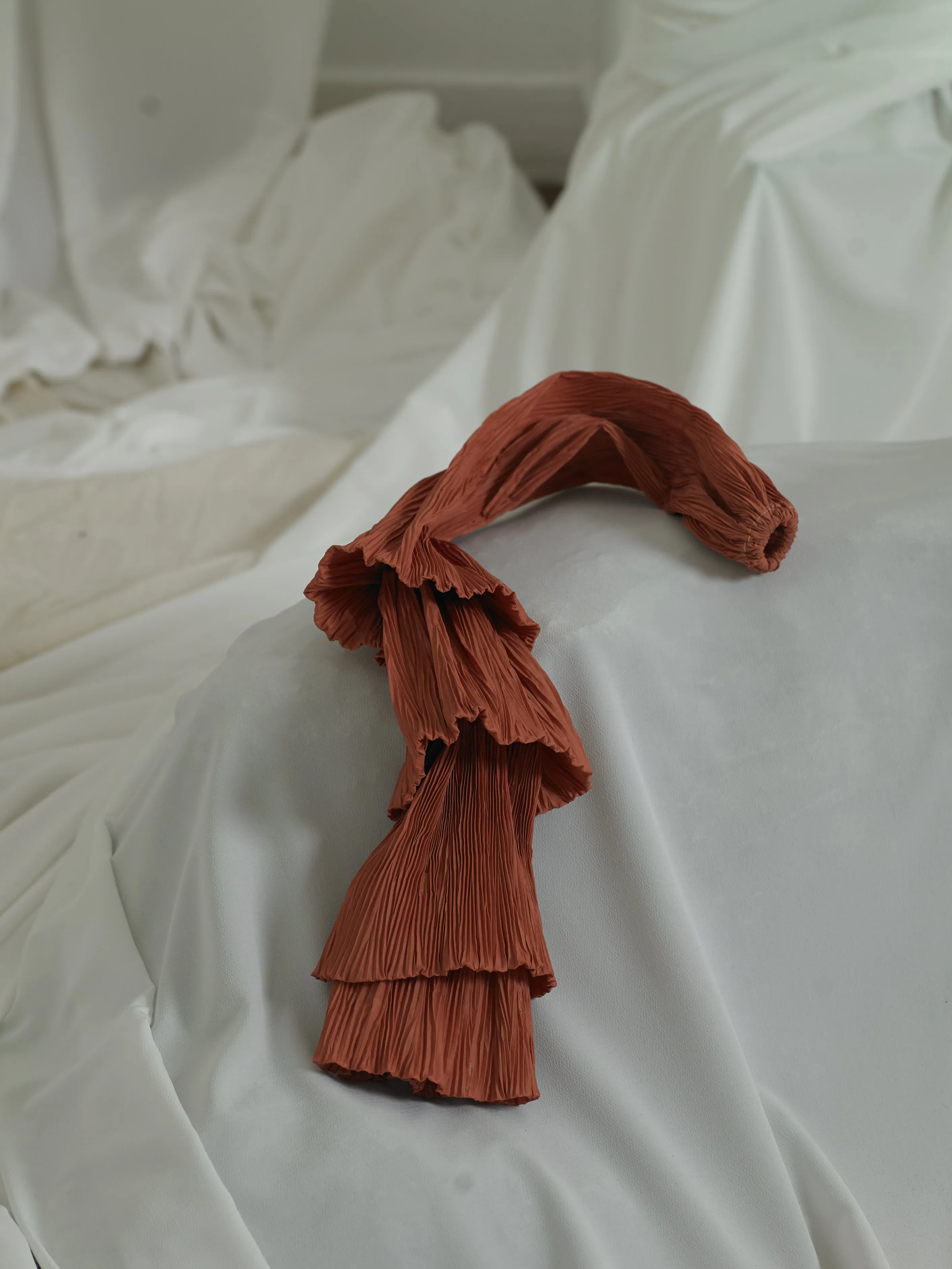 Techno-pleat Hair Tail - Lava