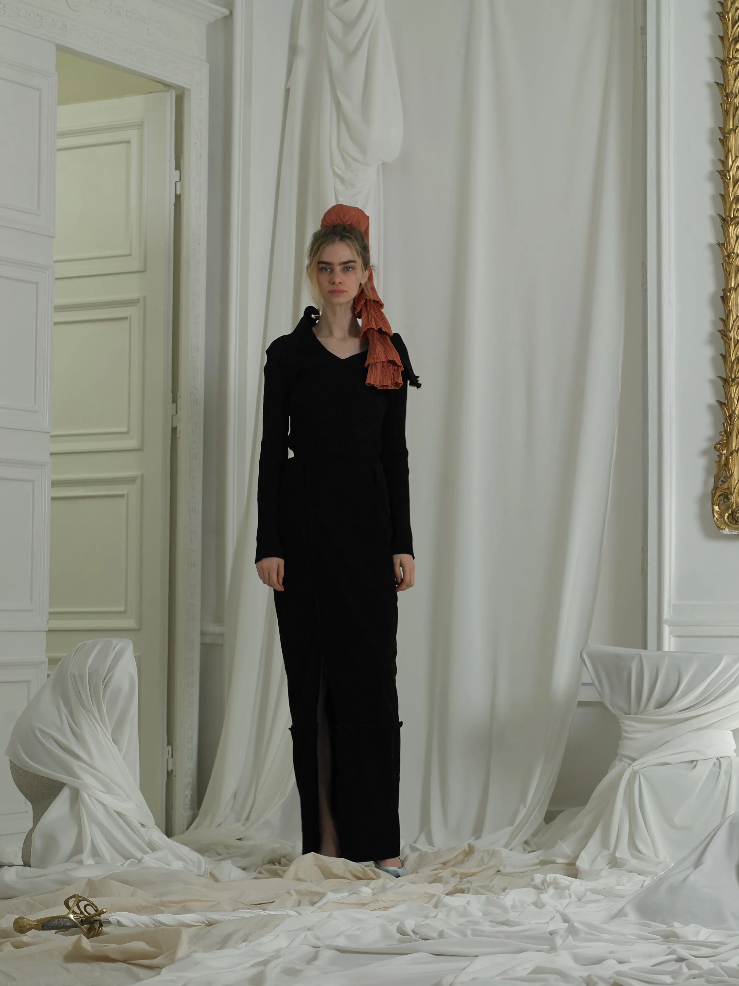Techno-pleat Hair Tail - Lava
