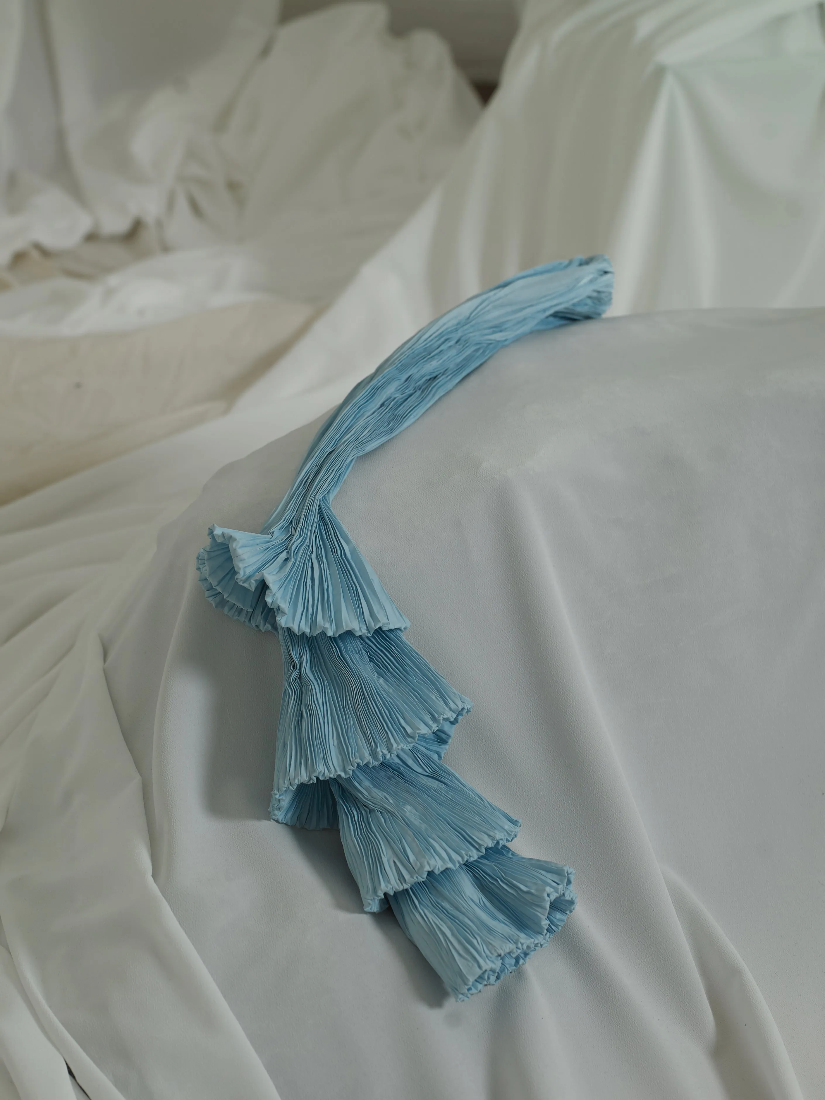 Techno-pleat Hair Tail - Ocean